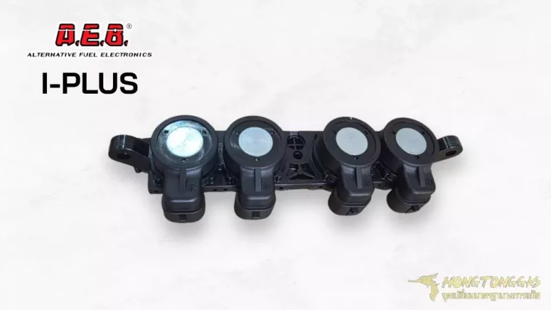 รางหัวฉีด I-Plus ชุดแก๊ส A.E.B. 4 สูบ หงษ์ทองแก๊ส