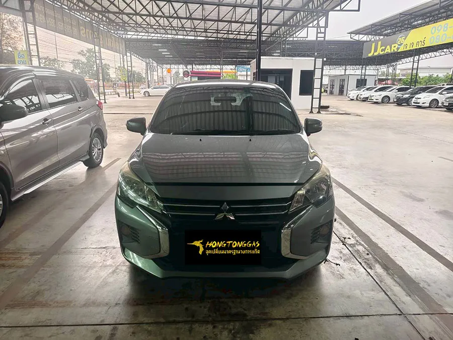 Mitsubishi Mirage Prins EcoMax หม้อต้ม Tomasetto Nordic รางหัวฉีด Hana กรองแก๊สกลางสาย Certool F-750 กล่อง Prins AFC Compact 4D ถังแคปซูน 36L