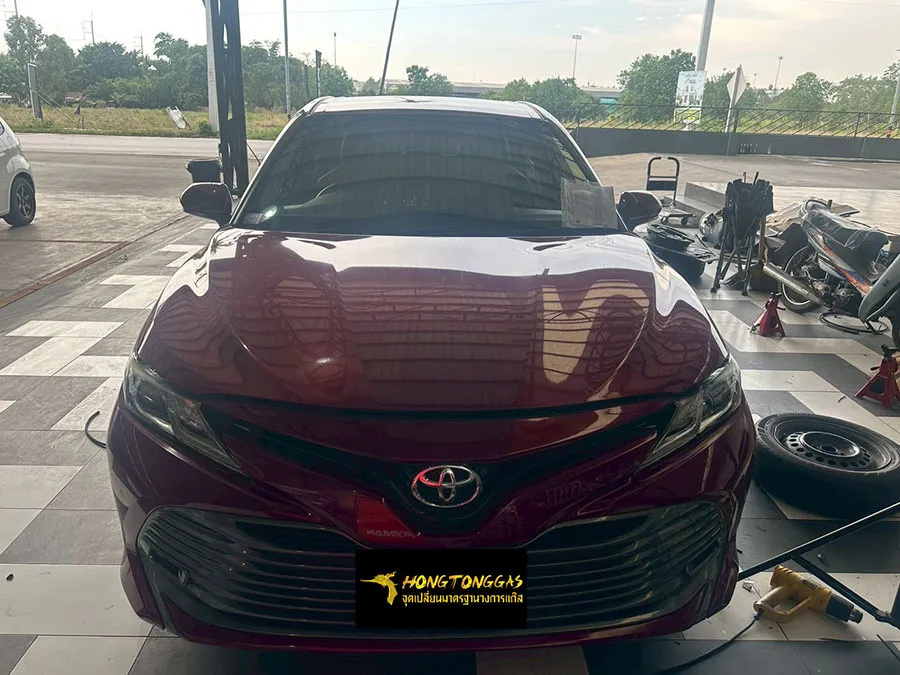 Toyota Camry 2.0 D4S XV70 Prins VSI-3 DI หม้อต้ม Prins eVP-500 รางหัวฉีด Keihin K9 กรอง Keihin กล่อง Prins AFC 3.0 DI ถังโดนัทวางบน 62 L