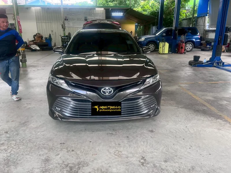 Toyota Camry 2.0 D4S XV70 Prins VSI-3 DI หม้อต้ม Prins eVP-500 รางหัวฉีด Keihin K9 กรอง Keihin กล่อง Prins AFC 3.0 DI ถังโดนัทวางบน 62 L