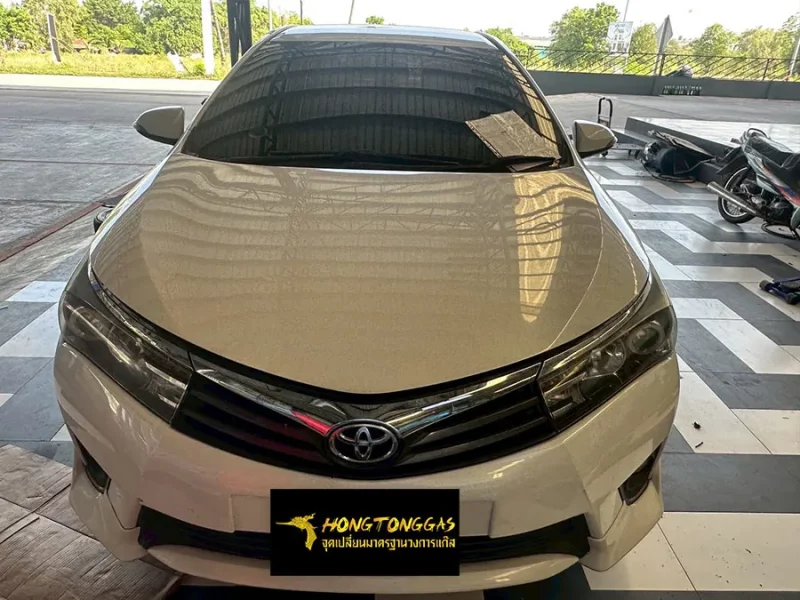 TOYOTA ALTIS AEB แท้อิตาลี 4 สูบ หม้อต้ม Tomasetto Nordic รางหัวฉีด HANA กรองแก๊ส Certools F-750 กล่อง AEB MP48 ถังโดนัทวางบน 42L