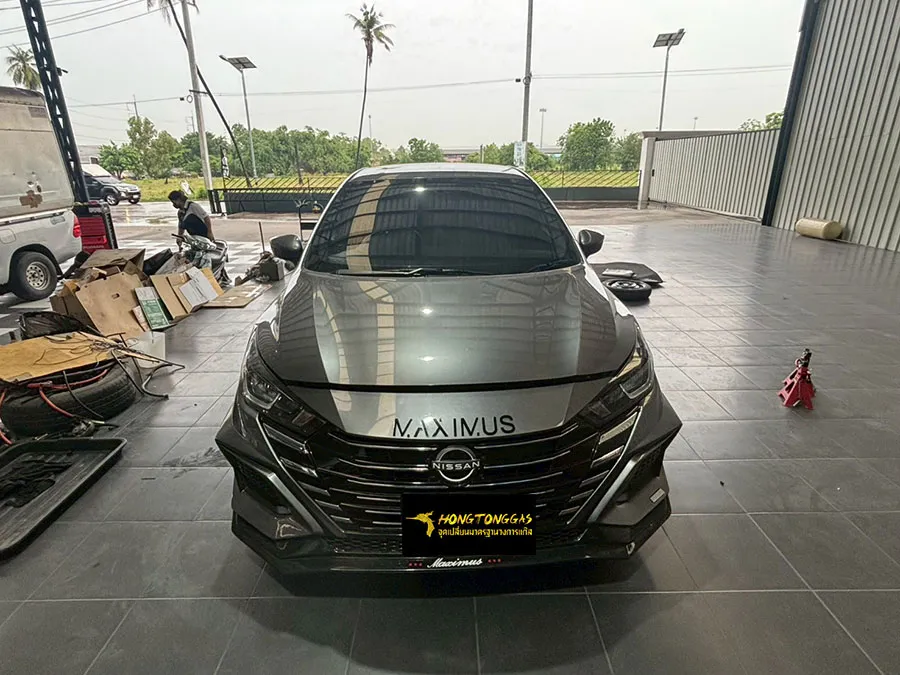 NISSAN ALMERA AEB แท้อิตาลี 4 สูบ หม้อต้ม Tomasetto Nordic รางหัวฉีด HANA กรองแก๊ส Certools F-750 กล่อง AEB MP48 ถังโดนัทวางบน 42L