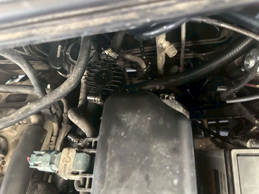 Toyota Vios Prins EcoMax  หม้อต้ม Tomasetto Nordic รางหัวฉีด Hana กรองแก๊สกลางสาย Certool F-750 กล่อง Prins AFC Compact 4D ถังโดนัทวางใน 42L 