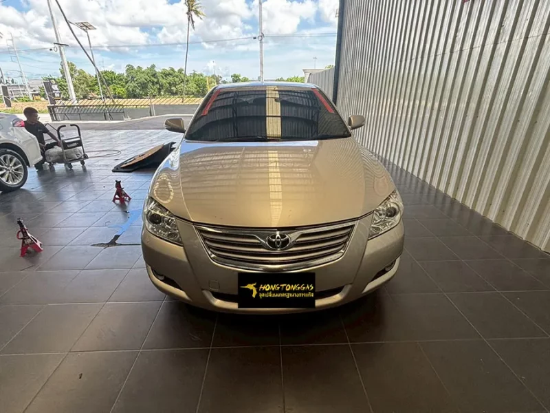 TOYOTA CAMRY Prins Silverline หม้อต้ม Prins eVP-500 รางหัวฉีด Prins กรองแก๊ส Prins กล่อง AFC Compact Pro 4D หัวเติมกรอง Certools NF199 ถังโดนัท 54L