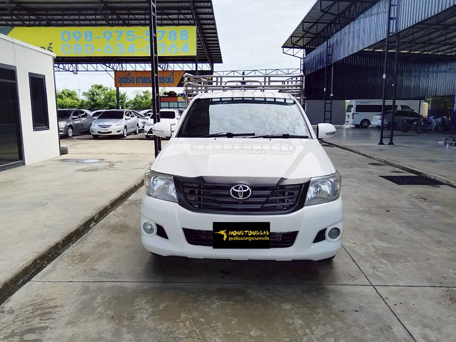 Toyota Vigo Prins EcoMax หม้อต้ม Tomasetto Nordic รางหัวฉีด Hana กรองแก๊สกลางสาย Certool F-750 กล่อง Prins AFC Compact 4D ถังโดนัท 65.5L (หุ้มยาง)