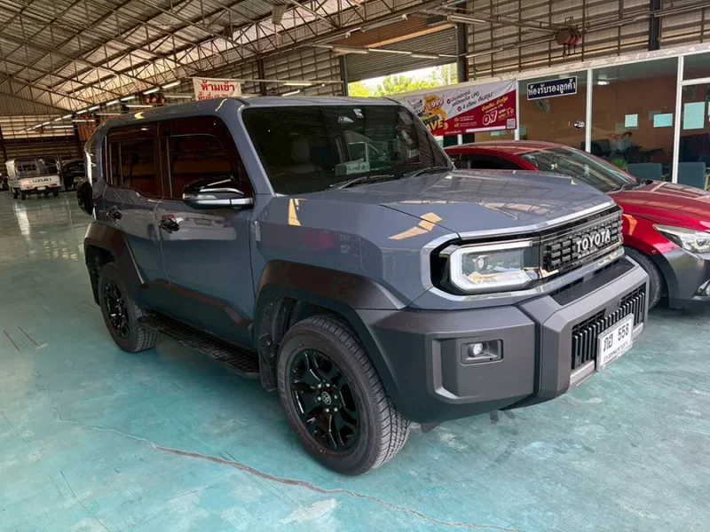 Toyota Land Cruiser FJ Prins Silverline หม้อต้ม Prins eVP-500 รางหัวฉีด Prins กรองแก๊ส PRINS KEIHIN กล่อง AFC Compact Pro 4D ถังแคปซูนใต้ท้อง 58L