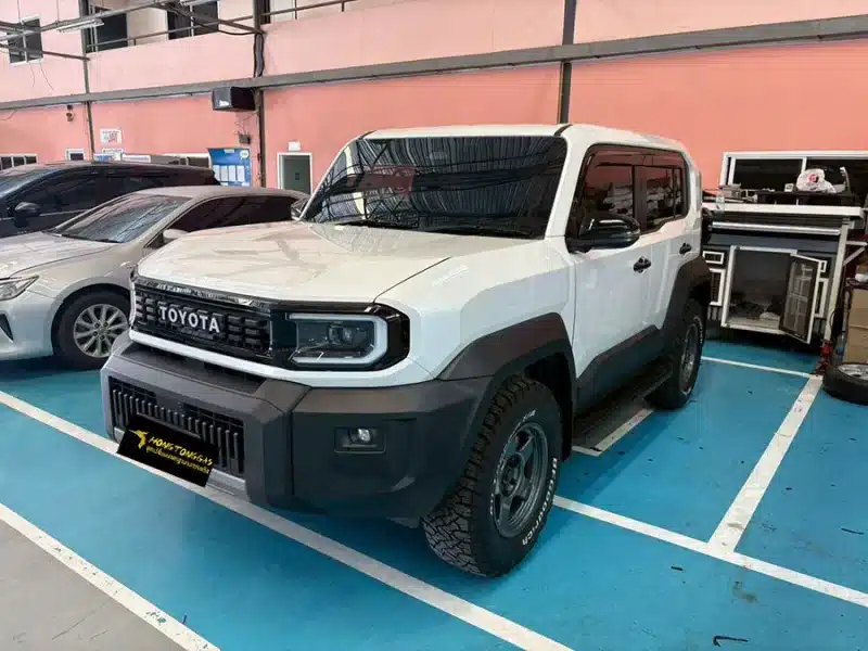 Toyota Land Cruiser FJ Prins Silverline หม้อต้ม Prins eVP-500 รางหัวฉีด Prins กรองแก๊ส PRINS KEIHIN กล่อง AFC Compact Pro 4D หัวเติมกรอง Certools NF199 ถังแคปซูนใต้ท้อง 58L