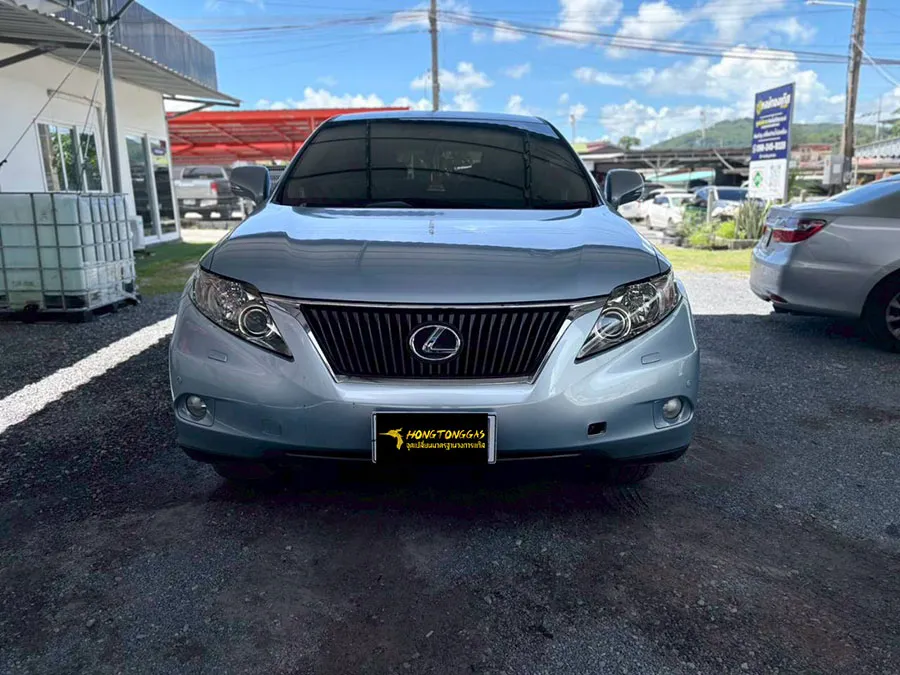 Lexus RX270 Prins Silverline หม้อต้ม Prins eVP-500 รางหัวฉีด Prins กรองแก๊ส PRINS KEIHIN กล่อง AFC Compact Pro 4D ถังโดนัทวางบน 52L