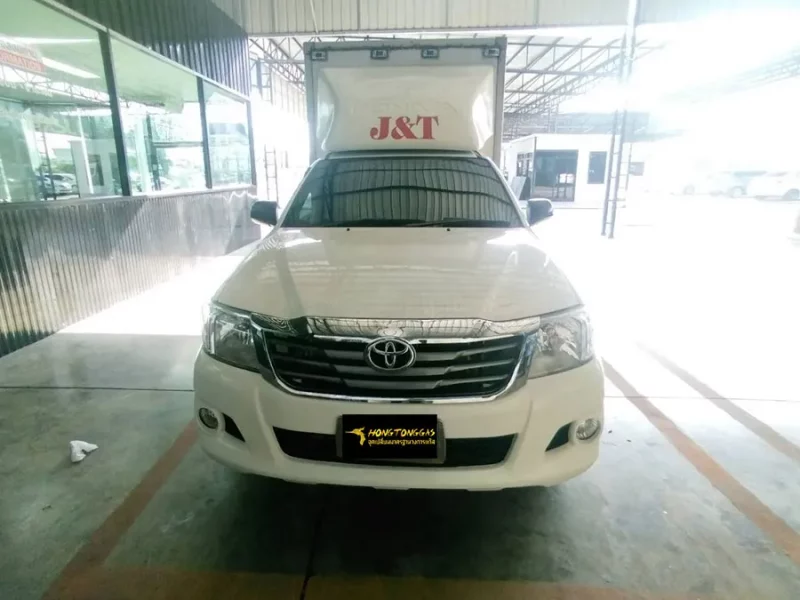 Toyota Vigo AEB แท้อิตาลี 4 สูบ หม้อต้ม Tomasetto Nordic รางหัวฉีด Valtek กรองแก๊ส Certools F-750 กล่อง AEB MP48 ถังโดนัท 65.5L (หุ้มยาง)