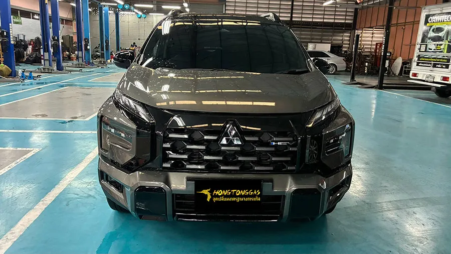 Mitsubishi Xpander Hev Prins EcoMax หม้อต้ม Tomasetto Nordic รางหัวฉีด Hana กรองแก๊สกลางสาย Certool F-750 กล่อง Prins AFC Compact 4D หัวเติมกรอง Certools NF199 ถังโดนัท 48L (หุ้มยาง)