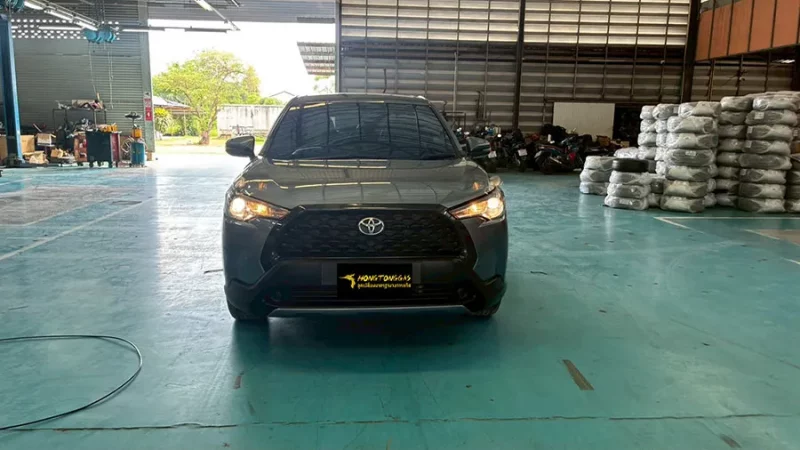 Toyota Corolla Cross Prins EcoMax หม้อต้ม Tomasetto Nordic รางหัวฉีด Hana กรองแก๊สกลางสาย Certool F-750 กล่อง Prins AFC Compact 4D หัวเติมกรอง Certools NF199 ถังโดนัทวางใน 42L