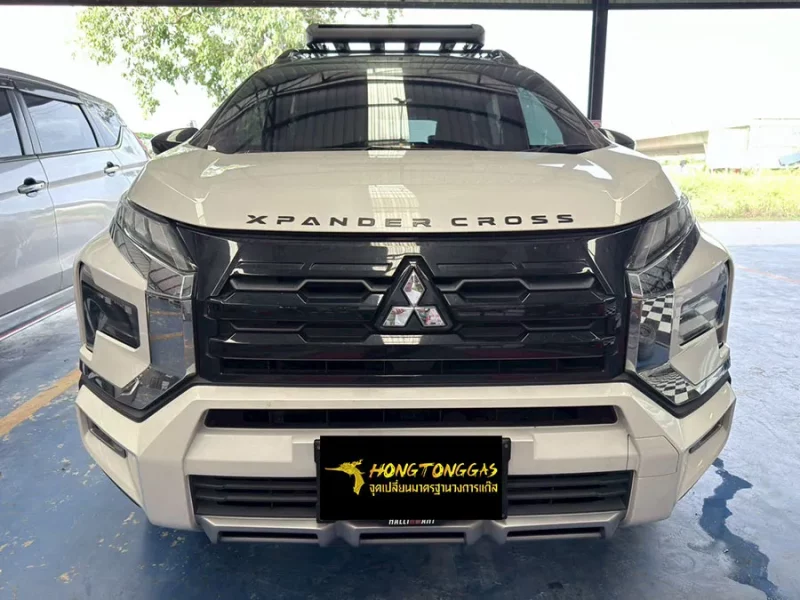 Mitsubishi Xpander Cross Prins EcoMax หม้อต้ม Tomasetto Nordic รางหัวฉีด Hana กรองแก๊สกลางสาย Certool F-750 กล่อง Prins AFC Compact 4D ถังโดนัท 48L (หุ้มยาง)