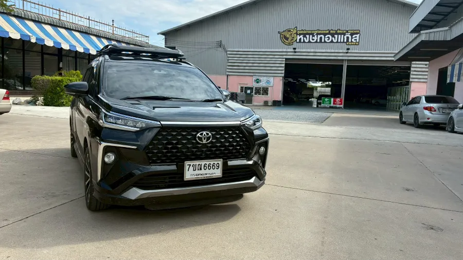 Toyota Veloz Prins EcoMax หม้อต้ม Tomasetto Nordic รางหัวฉีด Hana กรองแก๊สกลางสาย Certool F-750 กล่อง Prins AFC Compact 4D ถังโดนัท 48L (หุ้มยาง)