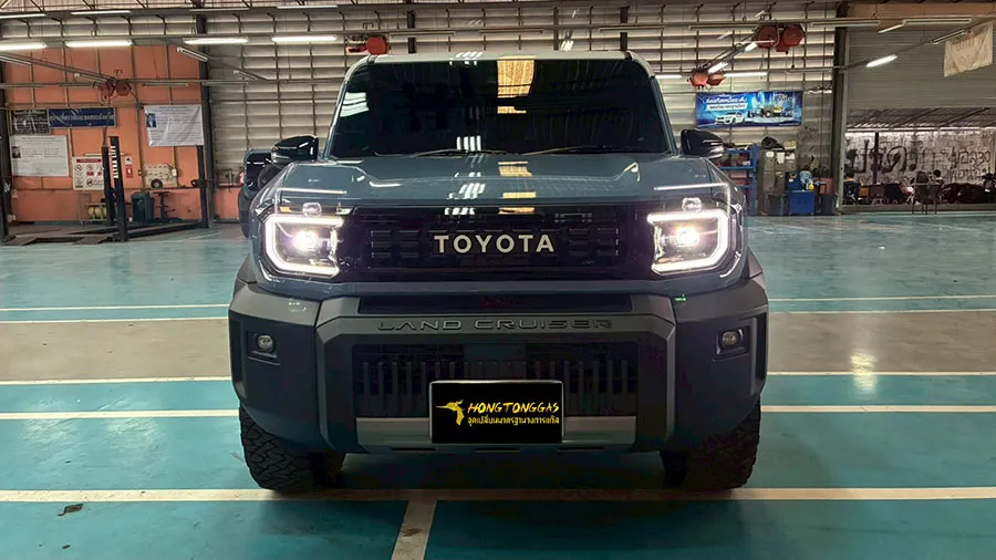Toyota Land Cruiser FJ Prins Silverline หม้อต้ม Prins eVP-500 รางหัวฉีด Prins กรองแก๊ส PRINS KEIHIN กล่อง AFC Compact Pro 4D หัวเติมกรอง Certools NF199 ถังแคปซูนใต้ท้อง 58L