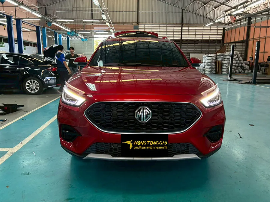 MG ZS Prins EcoMax หม้อต้ม Tomasetto Nordic รางหัวฉีด Hana กรองแก๊สกลางสาย Certool F-750 กล่อง Prins AFC Compact 4D ถังโดนัทวางใน 42L