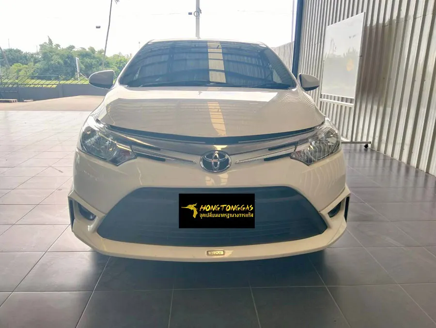 Toyota Vios Prins EcoMax หม้อต้ม Tomasetto Nordic รางหัวฉีด Valtek กรองแก๊สกลางสาย Certool F-750 กล่อง Prins AFC Compact 4D ถังแคปซูล 58L