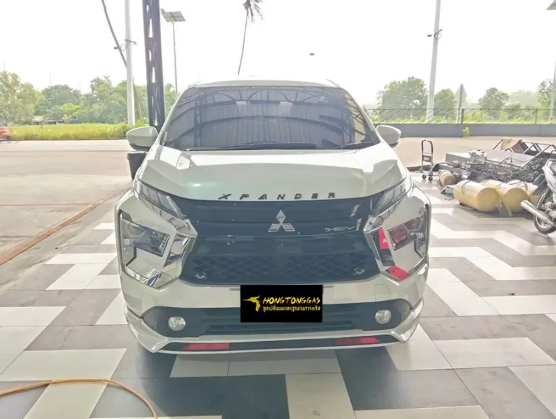 Mitsubishi Xpander Prins EcoMax หม้อต้ม Tomasetto Nordic รางหัวฉีด Hana กรองแก๊สกลางสาย Certool F-750 กล่อง Prins AFC Compact 4D ถังโดนัท 48L (หุ้มยาง)