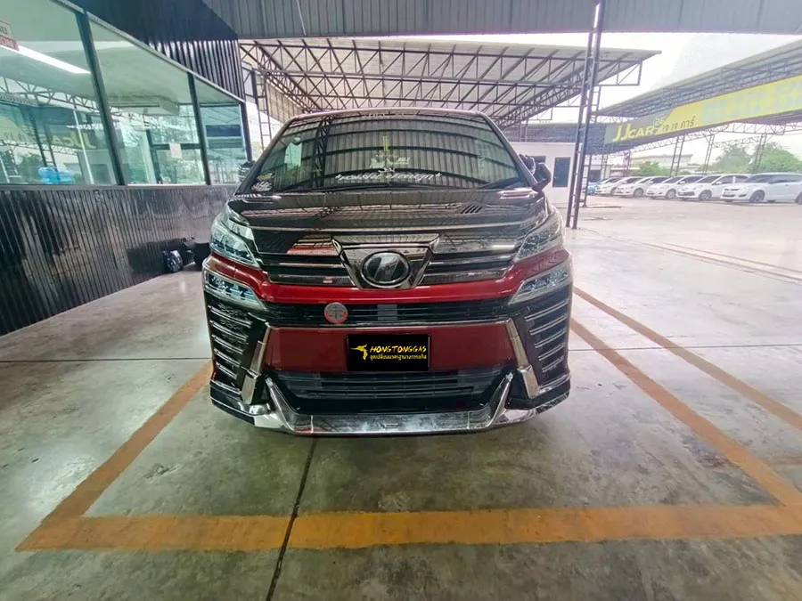 Toyota Vellfire Prins Silverline หม้อต้ม Prins eVP-500 รางหัวฉีด Prins กรองแก๊ส PRINS KEIHIN กล่อง AFC Compact Pro 4D ถังโดนัทวางบน 42L