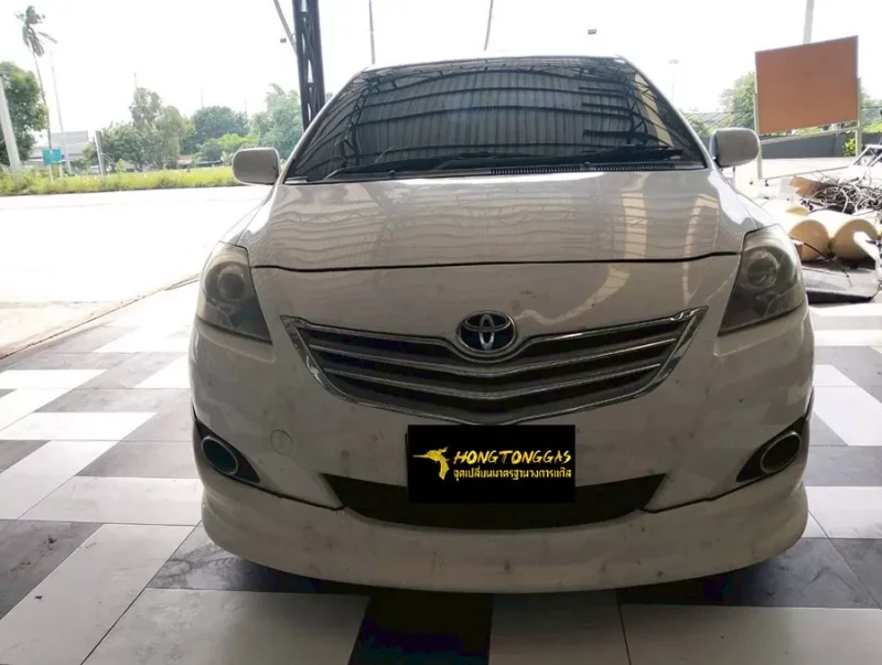 Toyota Vios AEB แท้อิตาลี 4 สูบ หม้อต้ม Tomasetto Nordic รางหัวฉีด HANA กรองแก๊ส Certools F-750 กล่อง AEB MP48 ถังโดนัทวางบน 42L