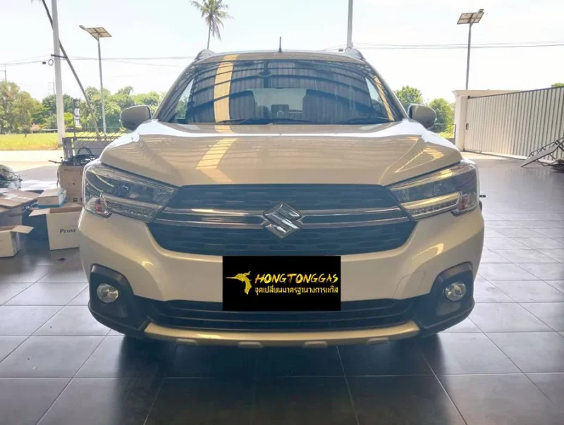 Suzuki XL7 Prins EcoMax หม้อต้ม Tomasetto Nordic รางหัวฉีด Hana กรองแก๊สกลางสาย Certool F-750 กล่อง Prins AFC Compact 4D ถังโดนัท 48L (หุ้มยาง)
