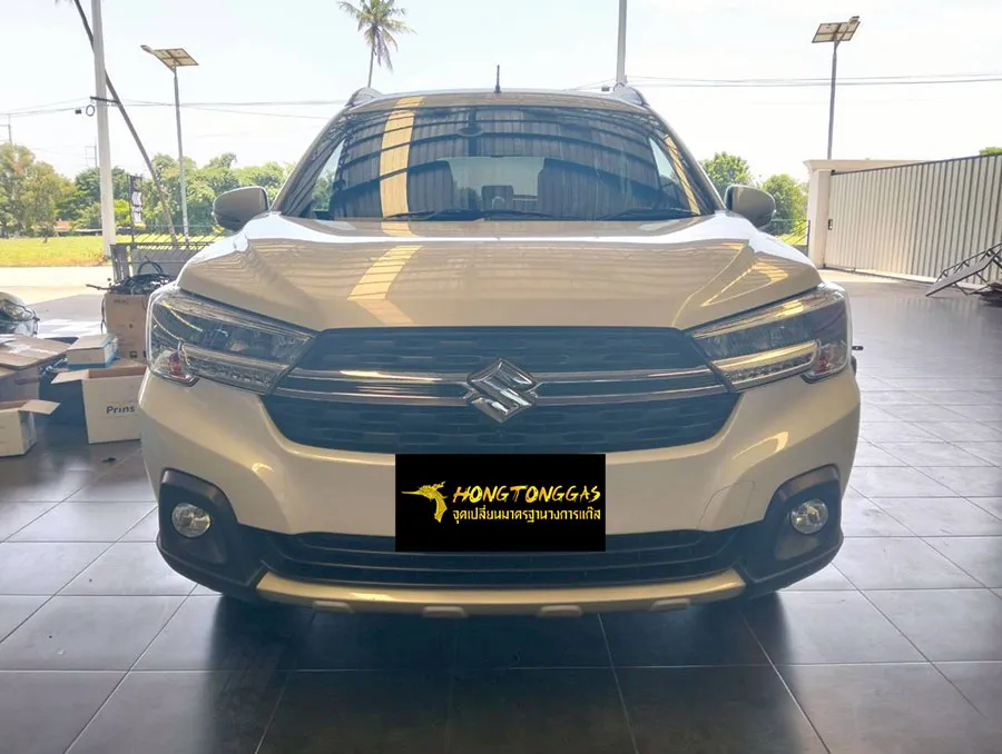 Suzuki XL7 Prins EcoMax หม้อต้ม Tomasetto Nordic รางหัวฉีด Hana กรองแก๊สกลางสาย Certool F-750 กล่อง Prins AFC Compact 4D ถังโดนัท 48L (หุ้มยาง)
