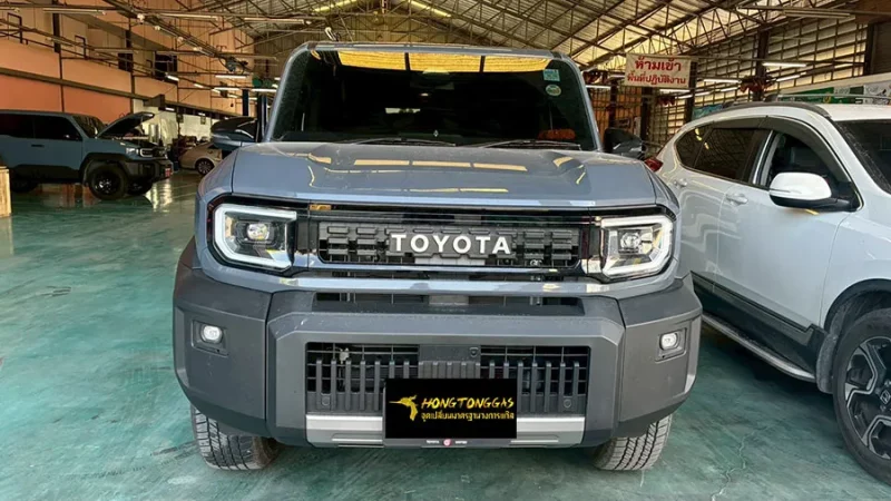 Toyota Land Cruiser FJ Prins Silverline หม้อต้ม Prins eVP-500 รางหัวฉีด Prins กรองแก๊ส PRINS KEIHIN กล่อง AFC Compact Pro 4D หัวเติมกรอง Certools NF199 ถังแคปซูนใต้ท้อง 58L