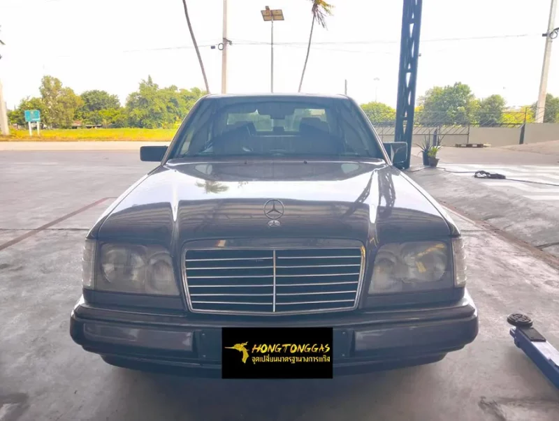 Benz E220 AEB แท้อิตาลี 4 สูบ หม้อต้ม Tomasetto Nordic รางหัวฉีด HANA กรองแก๊ส Certools F-750 กล่อง AEB MP48 ถังโดนัทวางบน 54L
