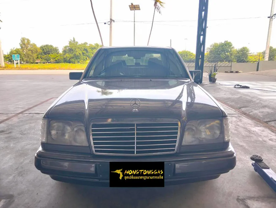 Benz E220 AEB แท้อิตาลี 4 สูบ หม้อต้ม Tomasetto Nordic รางหัวฉีด HANA กรองแก๊ส Certools F-750 กล่อง AEB MP48 ถังโดนัทวางบน 54L