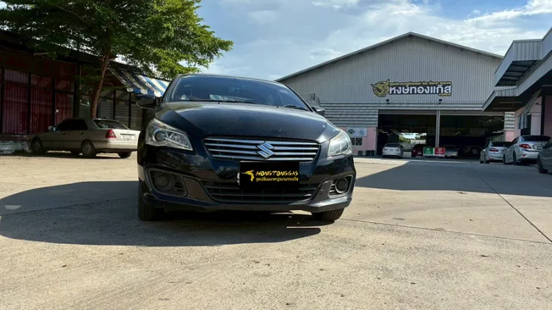 Suzuki Ciaz AEB แท้อิตาลี 4 สูบ หม้อต้ม Tomasetto Nordic รางหัวฉีด HANA กรองแก๊ส Certools F-750 กล่อง AEB MP48 หัวเติมกรอง Certools NF199 ถังโดนัทวางบน 42L