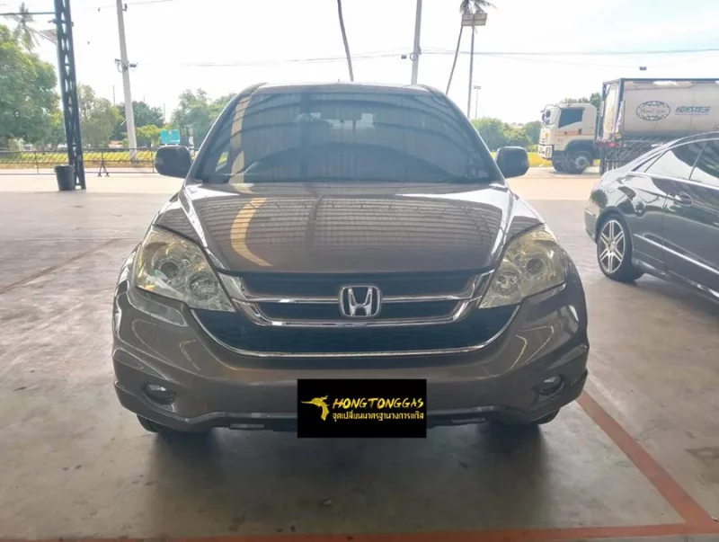 Honda CRV Prins EcoMax หม้อต้ม Tomasetto Nordic รางหัวฉีด Hana กรองแก๊สกลางสาย Certool F-750 กล่อง Prins AFC Compact 4D ถังโดนัทวางบน 54L