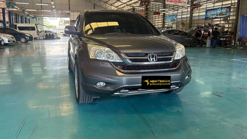 Honda CRV Prins EcoMax หม้อต้ม Tomasetto Nordic รางหัวฉีด Hana กรองแก๊สกลางสาย Certool F-750 กล่อง Prins AFC Compact 4D หัวเติมกรอง Certools NF199 ถังโดนัทวางใน 54L