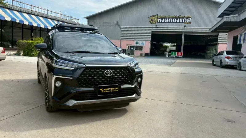 Toyota Veloz Prins EcoMax หม้อต้ม Tomasetto Nordic รางหัวฉีด Hana กรองแก๊สกลางสาย Certool F-750 กล่อง Prins AFC Compact 4D ถังโดนัท 48L (หุ้มยาง)