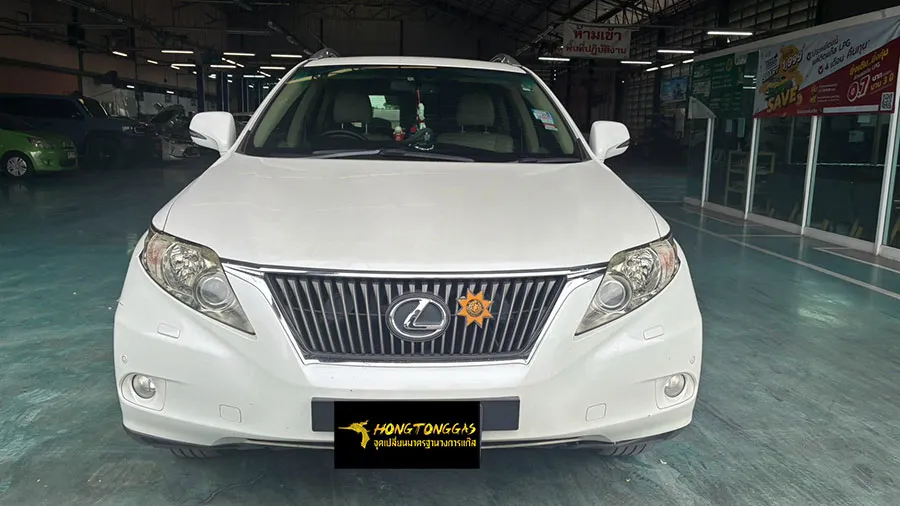 Lexus RX270 Prins Silverline หม้อต้ม Prins eVP-500 รางหัวฉีด Prins กรองแก๊ส PRINS KEIHIN กล่อง AFC Compact Pro 4D ถังโดนัทวางบน 48L