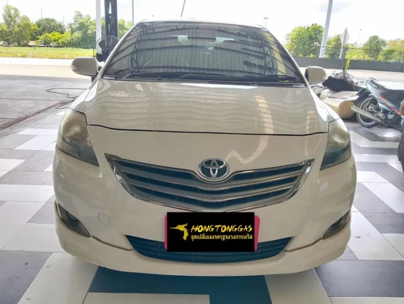 Toyota Vios,Prins EcoMax ,Tomasetto Nordic,รางหัวฉีด Hana,Certool F-750 กล่อง Prins AFC Compact 4D ถังโดนัท 42L