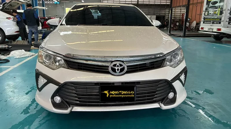 Toyota Camry 2.0 D4S XV50 Prins VSI-3 DI หม้อต้ม Prins eVP-500 รางหัวฉีด Keihin K9 กรอง Keihin กล่อง Prins AFC 3.0 DI หัวเติมกรอง Certools NF199 ถังโดนัทวางบน 62 L Camry 2.0 D4S XV50 ฌล 3159 VSI-3 DI