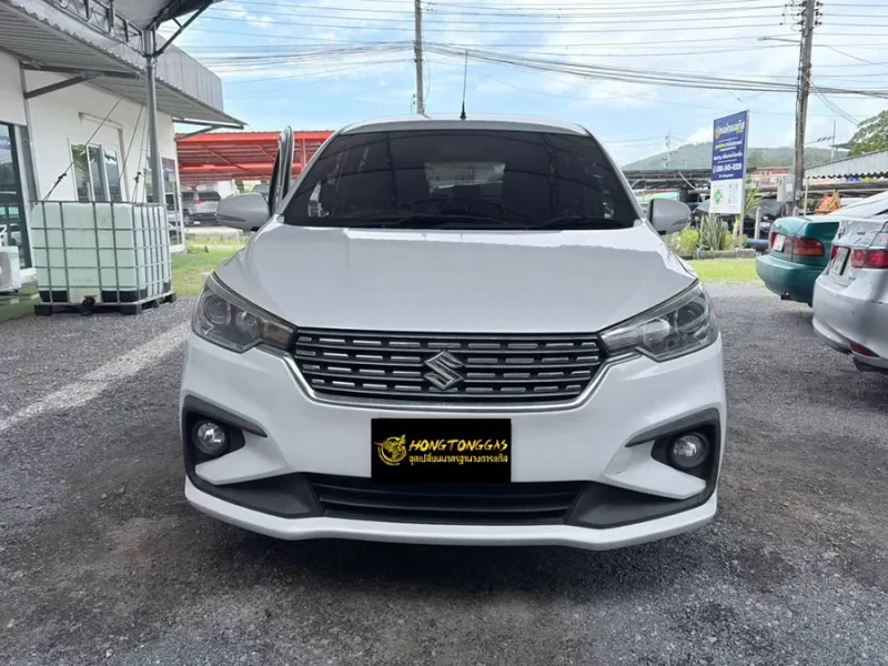 Suzuki Ertiga Prins EcoMax หม้อต้ม Tomasetto Nordic รางหัวฉีด Hana กรองแก๊สกลางสาย Certool F-750 กล่อง Prins AFC Compact 4D ถังโดนัท 42L (หุ้มยาง)