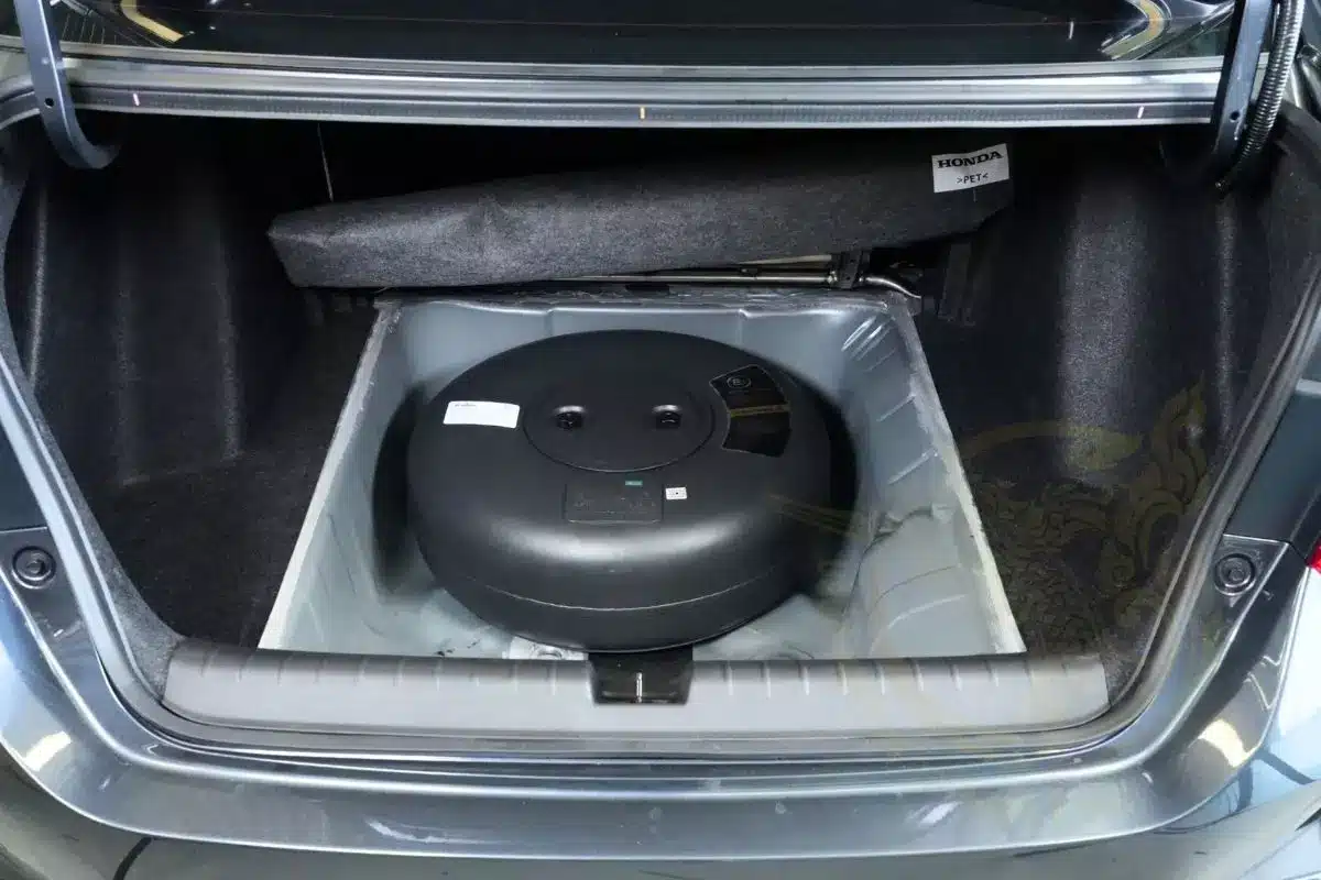 ติดแก๊ส Honda City 1.0 Turbo 2026 ชุดแก๊ส Prins Technomax DI ถังโดนัท 42 ลิตร หงษ์ทองแก๊ส