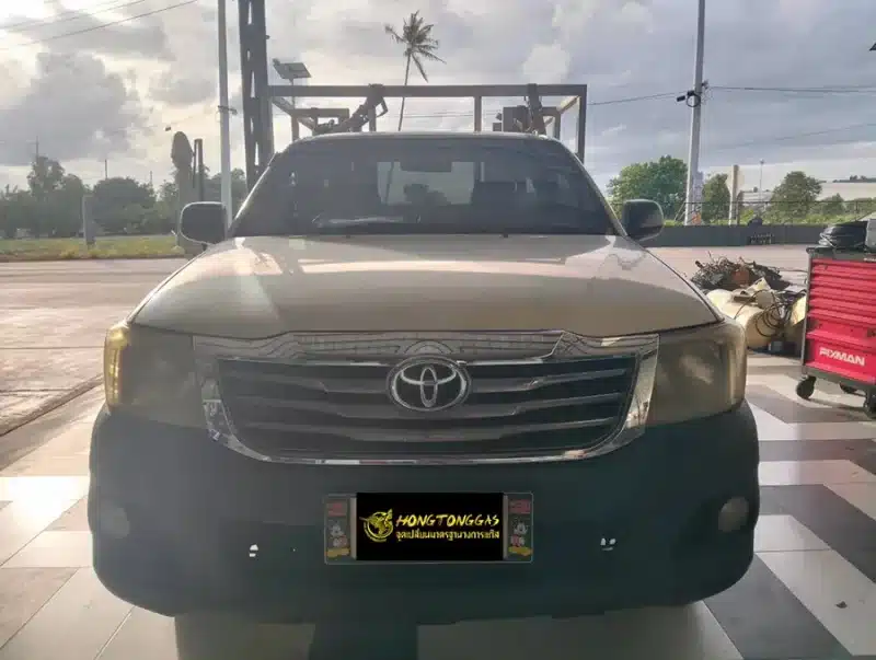 Toyota Vigo AEB แท้อิตาลี 4 สูบ หม้อต้ม Tomasetto Nordic รางหัวฉีด HANA กรองแก๊ส Certools F-750 กล่อง AEB MP48 ถังแคปซูล 58L