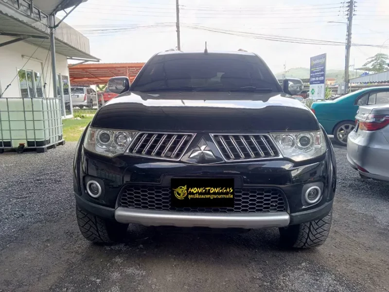 Mitsubishi Pajero Sport AEB แท้อิตาลี 4 สูบ หม้อต้ม Tomasetto Nordic รางหัวฉีด HANA กรองแก๊ส Certools F-750 กล่อง AEB MP48 ถังโดนัท 65.5L (หุ้มยาง)