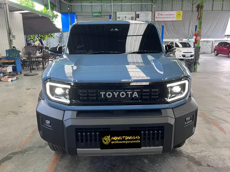Toyota Land Cruiser FJ Prins Silverline หม้อต้ม Prins eVP-500 รางหัวฉีด Prins กรองแก๊ส PRINS KEIHIN กล่อง AFC Compact Pro 4D หัวเติมกรอง Certools NF199 ถังแคปซูนใต้ท้อง 58L