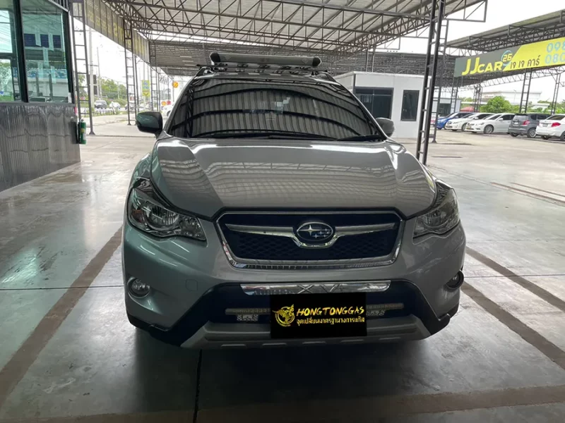 Subaru XV Prins EcoMax หม้อต้ม Tomasetto Nordic รางหัวฉีด Hana กรองแก๊สกลางสาย Certool F-750 กล่อง Prins AFC Compact 4D ถังโดนัทวางใน 42L