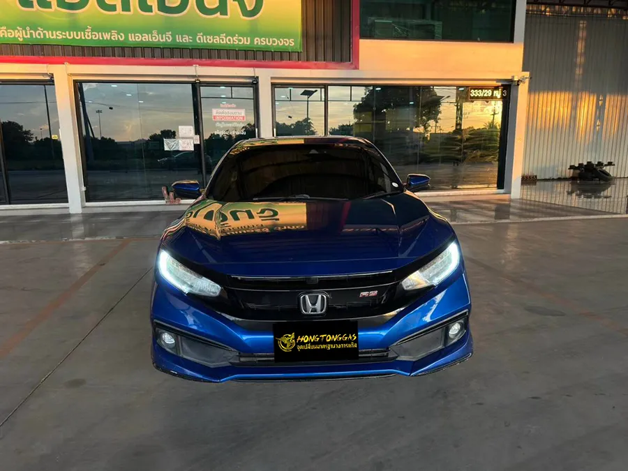 Honda Civic 1.0 กฉ 303 ชุดแก๊ส Prins VSI-3 DI หม้อต้ม Prins eVP-500 รางหัวฉีด Keihin K9 กรอง Keihin กล่อง Prins AFC 3.0 DI ถังโดนัทวางบน 42 L