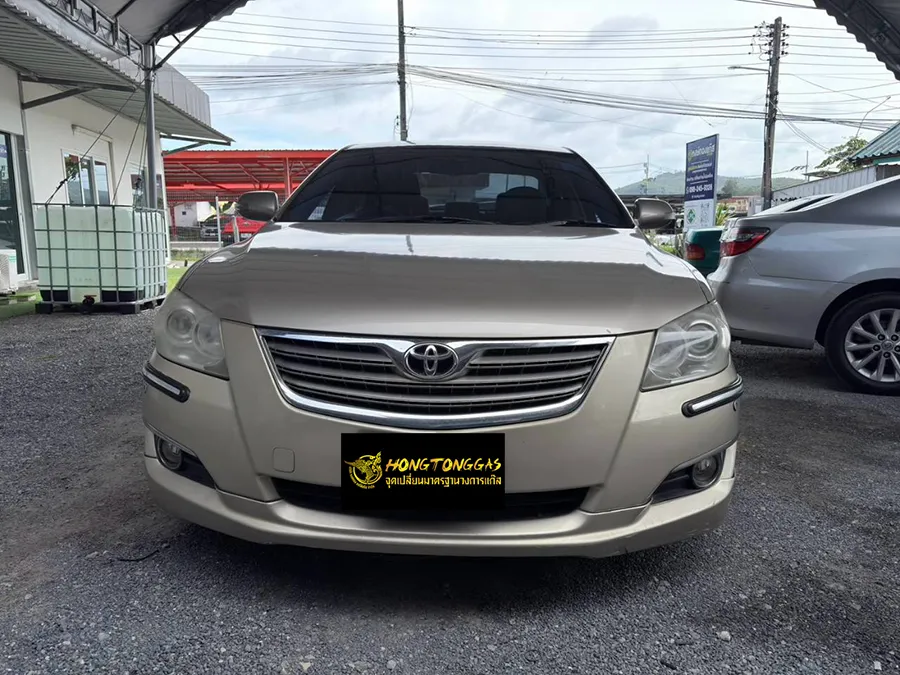 Toyota Camry Prins EcoMax หม้อต้ม Tomasetto Nordic รางหัวฉีด Hana กรองแก๊สกลางสาย Certool F-750 กล่อง Prins AFC Compact 4D ถังโดนัท 54L