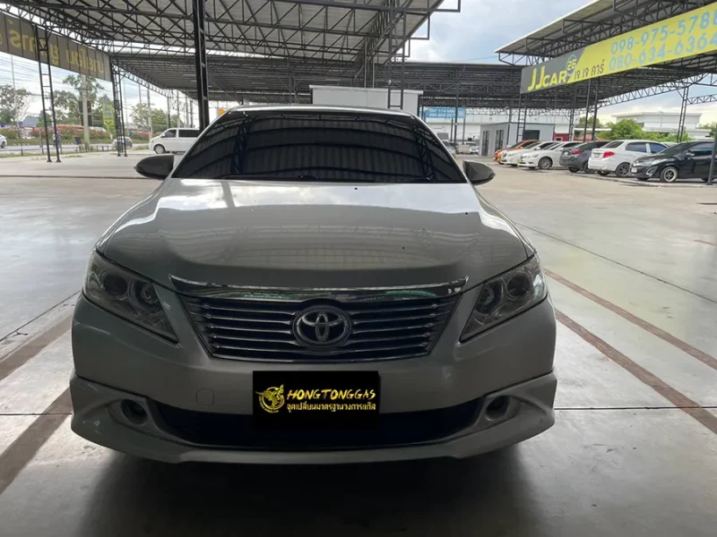 Toyota Camry Prins Silverline หม้อต้ม Prins eVP-500 รางหัวฉีด Prins กรองแก๊ส PRINS KEIHIN กล่อง AFC Compact Pro 4D ถังโดนัทวางบน 52L