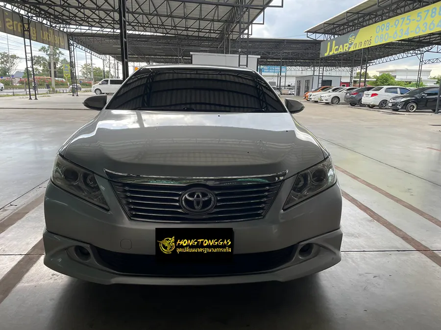 Toyota Camry Prins Silverline หม้อต้ม Prins eVP-500 รางหัวฉีด Prins กรองแก๊ส PRINS KEIHIN กล่อง AFC Compact Pro 4D ถังโดนัทวางบน 52L