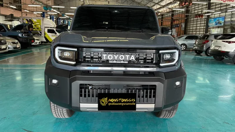 Toyota Land Cruiser FJ Prins Silverline หม้อต้ม Prins eVP-500 รางหัวฉีด Prins กรองแก๊ส PRINS KEIHIN กล่อง AFC Compact Pro 4D หัวเติมกรอง Certools NF199 ถังแคปซูนใต้ท้อง 58L