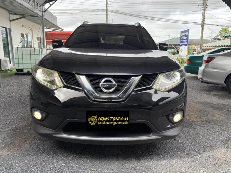 Nissan X-trail Prins EcoMax หม้อต้ม Tomasetto Nordic รางหัวฉีด Hana กรองแก๊สกลางสาย Certool F-750 กล่อง Prins AFC Compact 4D ถังโดนัทวางใน 54L