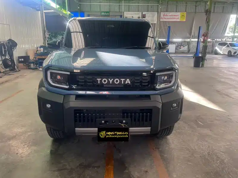 Toyota Land Cruiser FJ Prins Silverline หม้อต้ม Prins eVP-500 รางหัวฉีด Prins กรองแก๊ส PRINS KEIHIN กล่อง AFC Compact Pro 4D หัวเติมกรอง Certools NF199 ถังแคปซูนใต้ท้อง 58L