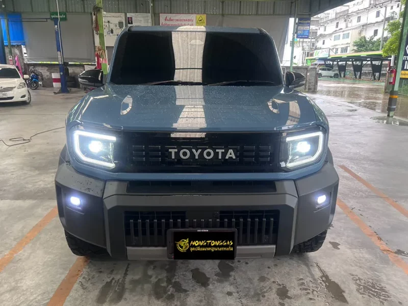 Toyota Land Cruiser FJ Prins Silverline หม้อต้ม Prins eVP-500 รางหัวฉีด Prins กรองแก๊ส PRINS KEIHIN กล่อง AFC Compact Pro 4D หัวเติมกรอง Certools NF199 ถังแคปซูนใต้ท้อง 58L