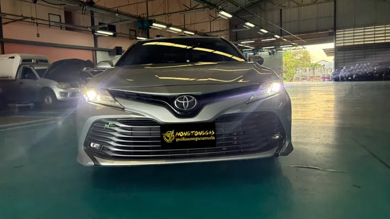 Toyota Camry 2.0 DI XV70 Prins VSI-3 DI หม้อต้ม Prins eVP-500 รางหัวฉีด Keihin K9 กรอง Keihin กล่อง Prins AFC 3.0 DI ถังโดนัทวางบน 62 L